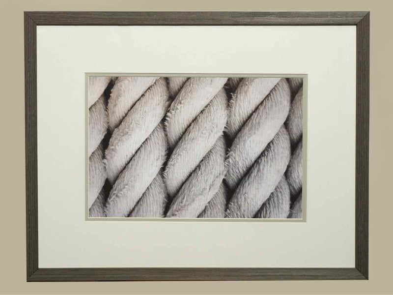 Framed Giclee: "Grey Rope III"