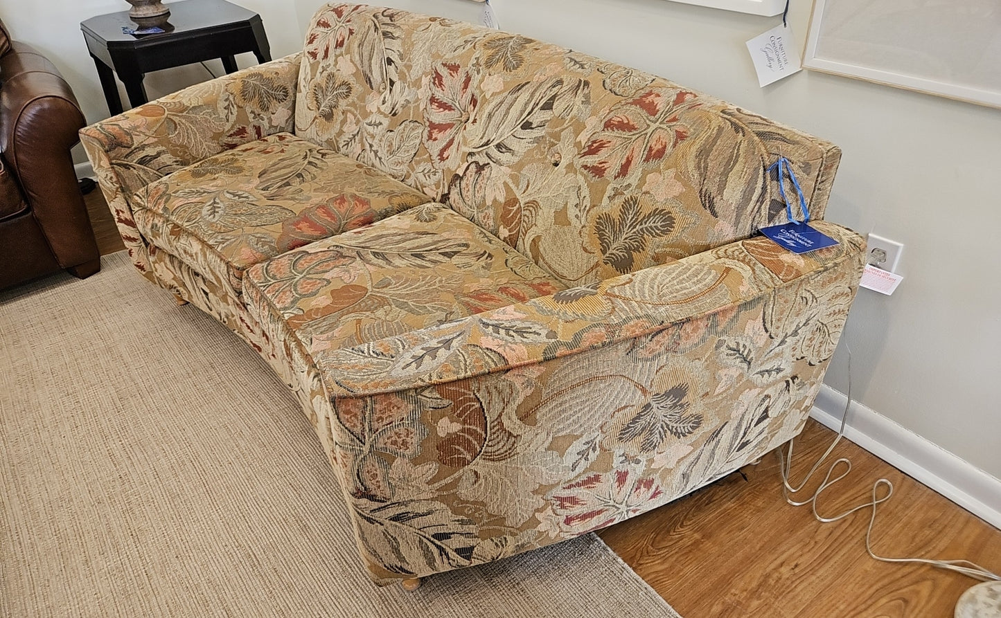 Carter Curved Floral Sofa