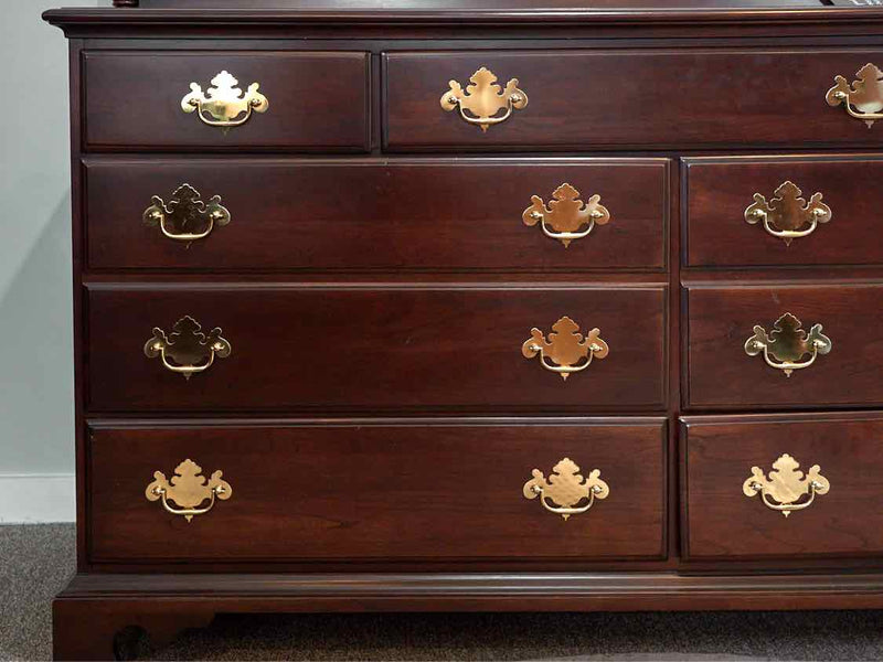 Durham Furniture Cherry Blockfront Dresser