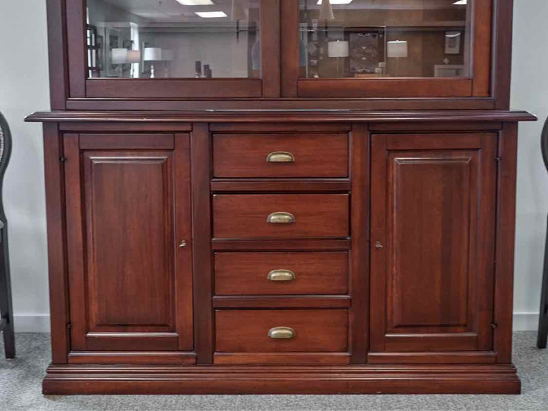 Arhaus 'Tuscany' Two Piece China Cabinet