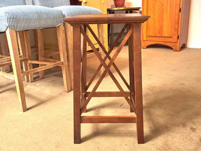 Dark Stained Ash Side Table