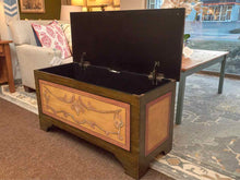 Painted Accent  Storage Bench