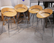 Set of 4 Reproduction Magis Lyra Swivel Counter Stools