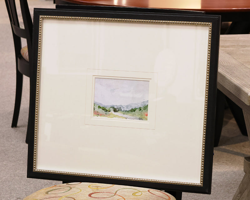 "A Glimpse Outside II" Framed Print