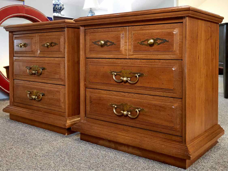 Pair of Oak Nightstands