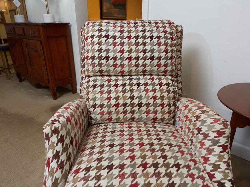 Lane Furniture 'Heritage Home' Electric Recliner In  Houndstooth Upholstery