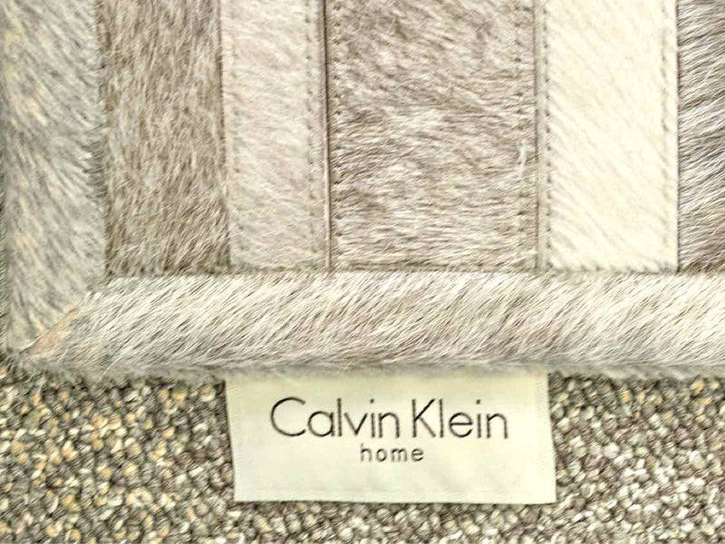 Contemporary Grey & Cream Area Rug