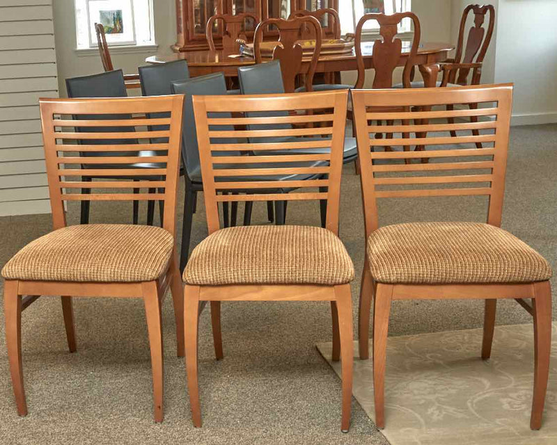 Set of 3 Contemporary Ladderback Chairs