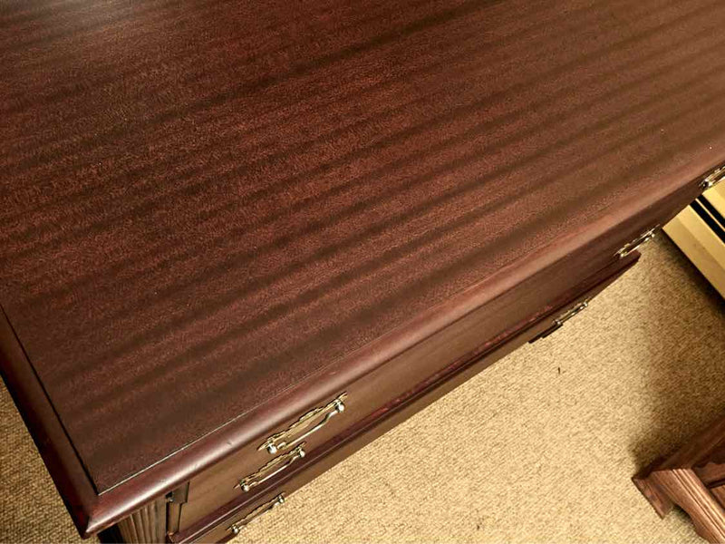 Mid Century Modern Walnut 6 Drawer Dresser