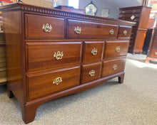 Davis Cabinet Co. American Knotty Cherry 9 Drawer  Dresser