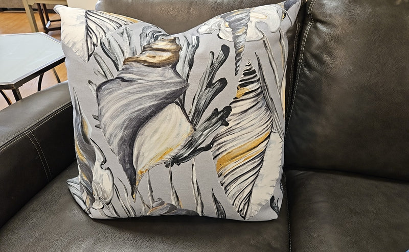 "Caspian Abyss" Accent Pillow