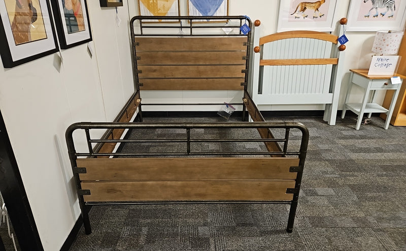 PB Teen Industrial Full Bed