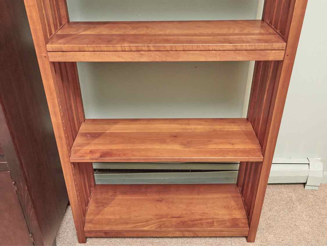 Cherry 5 Shelf Bookcase