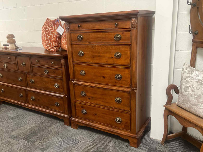 Basset 6 Drawer Tall Chest