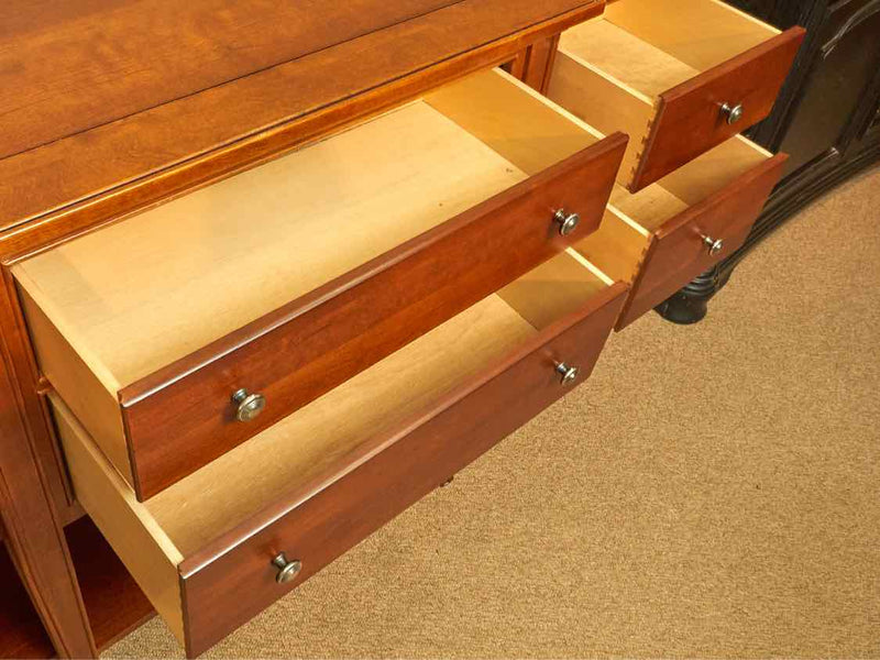 Stanley Cherry 6 Drawer & Lower Shelf  Server