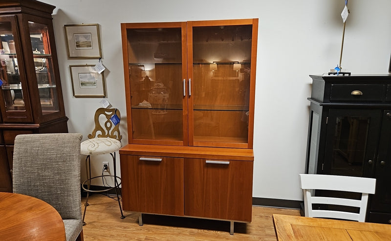 Calligaris Contemporary Teak China Cabinet