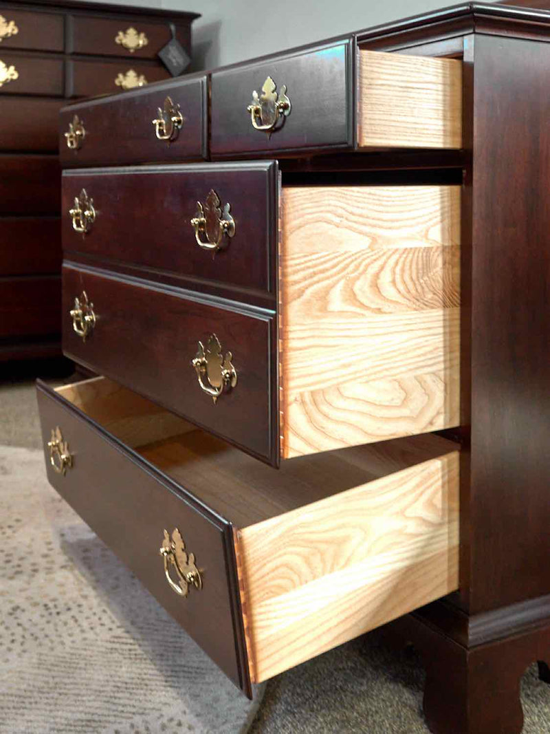 Durham Furniture Cherry Blockfront Dresser