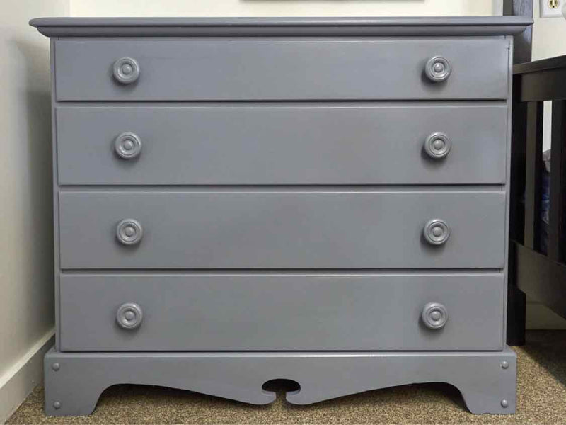 Four Drawer Chest in Cool Blue