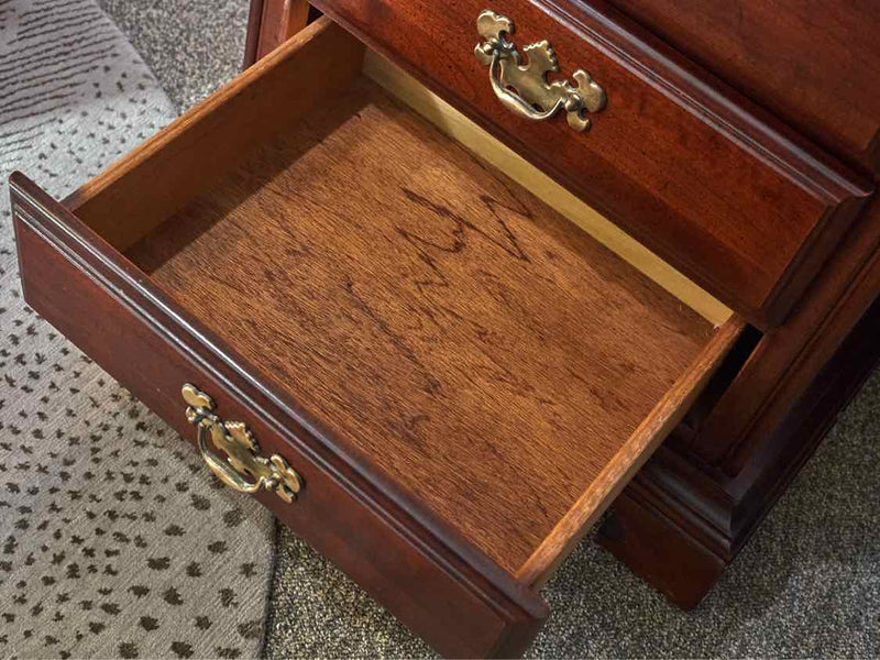 Pair of American Drew Cherry Nightstands