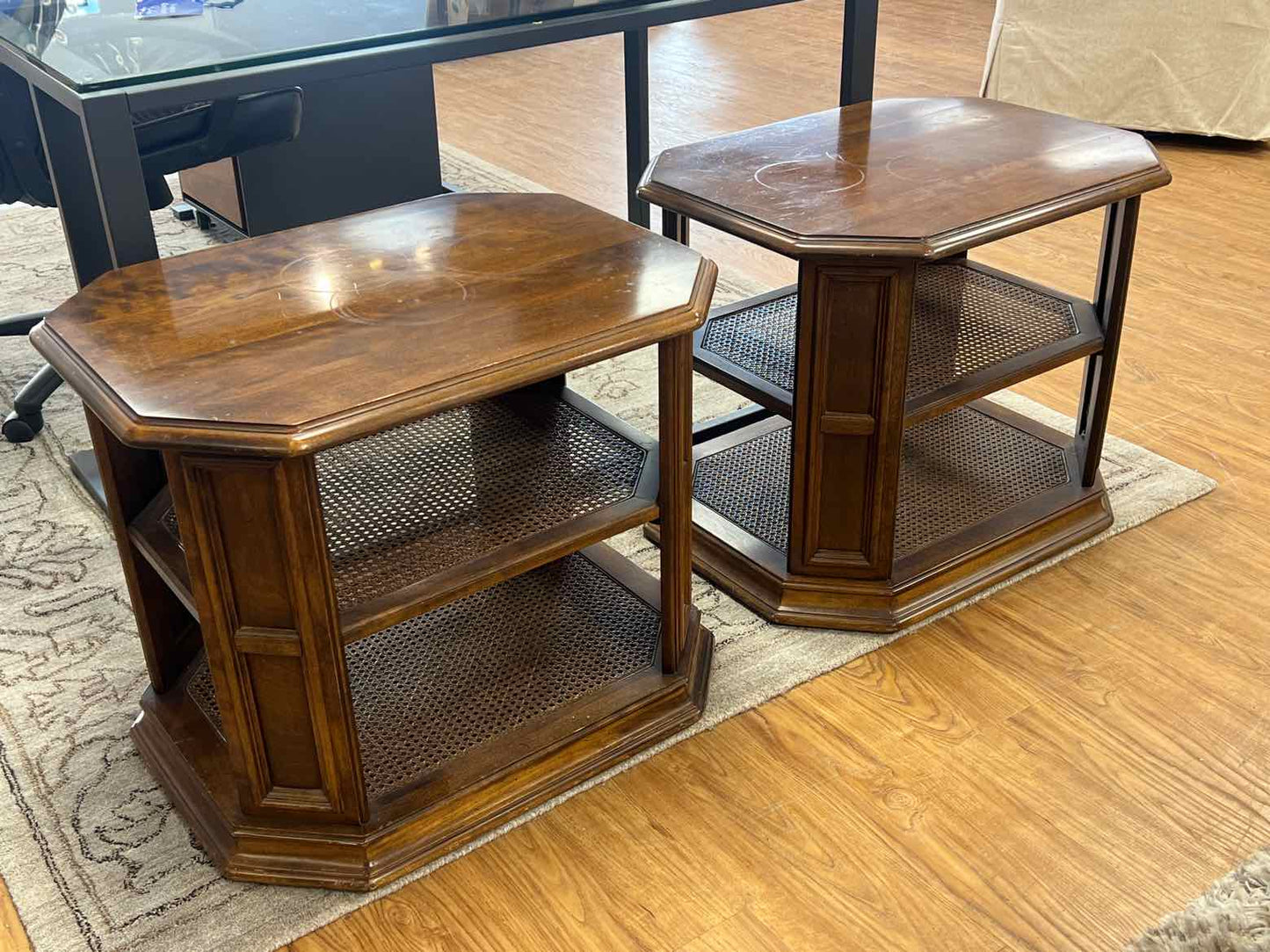 Pair of Ethan Allen 'British Classics' Side Tables