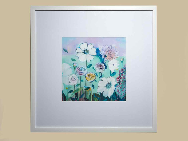 Framed Giclee: 'The Life of Flowers II'