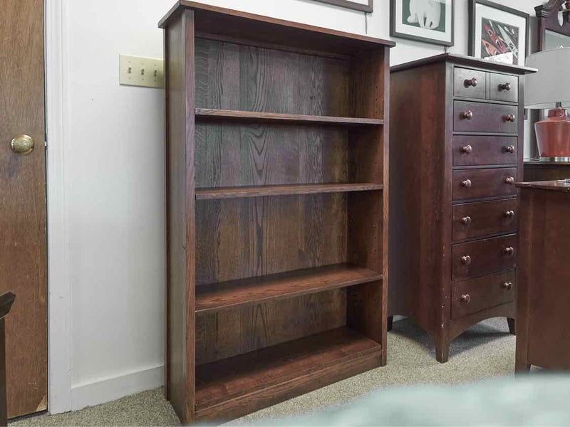 Paine Furniture Oak 4 Shelf Bookcase