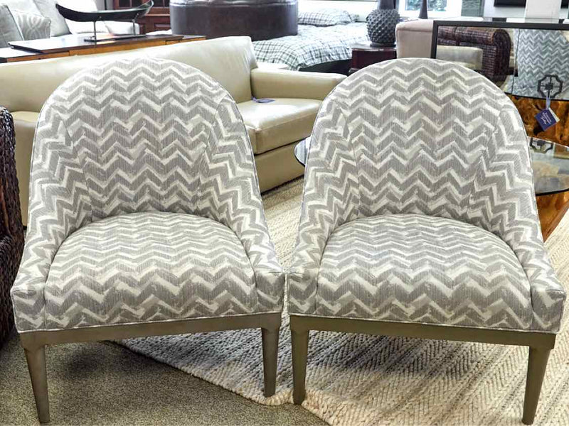 Pair of Mitchell Gold 'Bella' Chairs