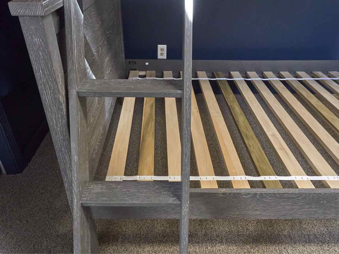 Pottery Barn 'Charlie' Twin Over Full Bunkbeds