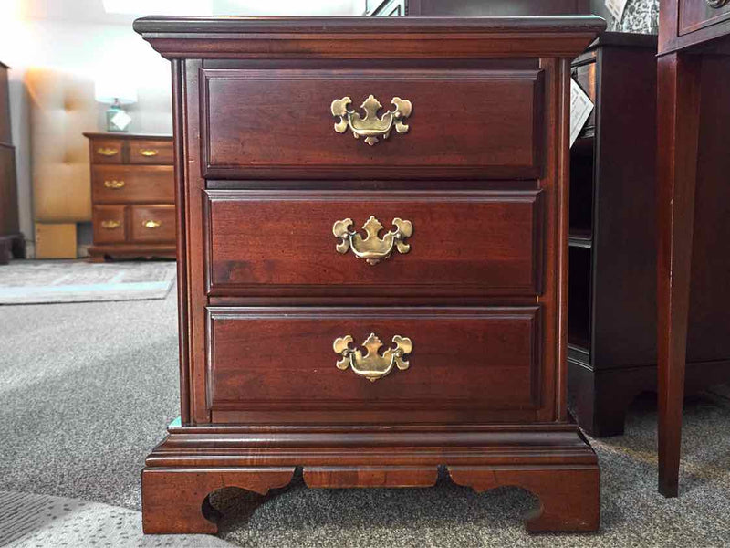 Pair of American Drew Cherry Nightstands