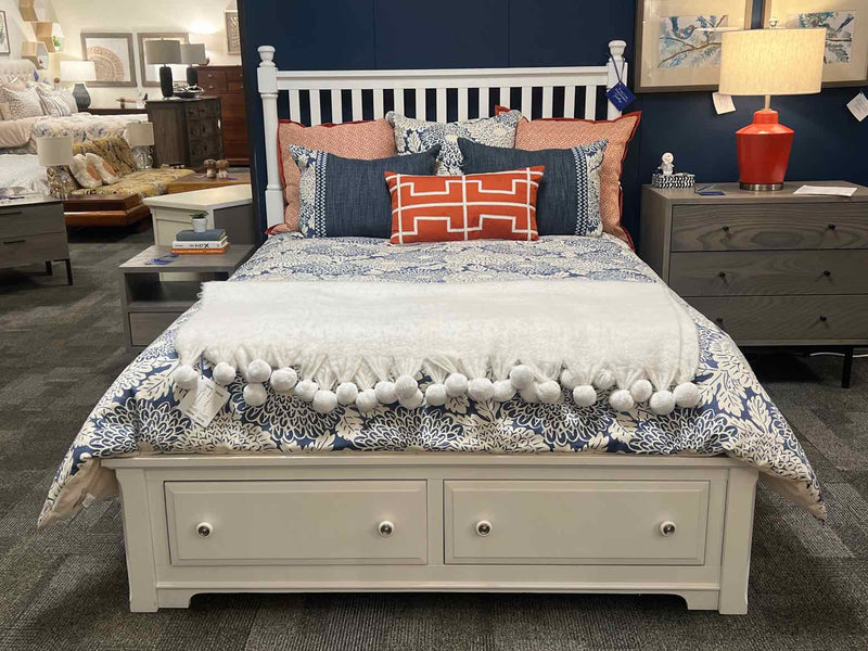 Vaughan Bassett Queen Storage Bed