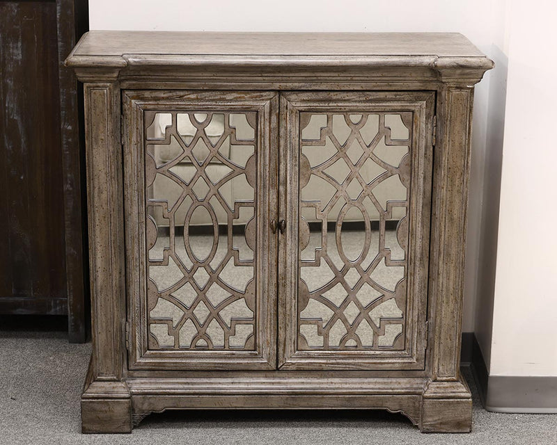 Hooker Furniture Accent Chest with 2 Mirrored Doors