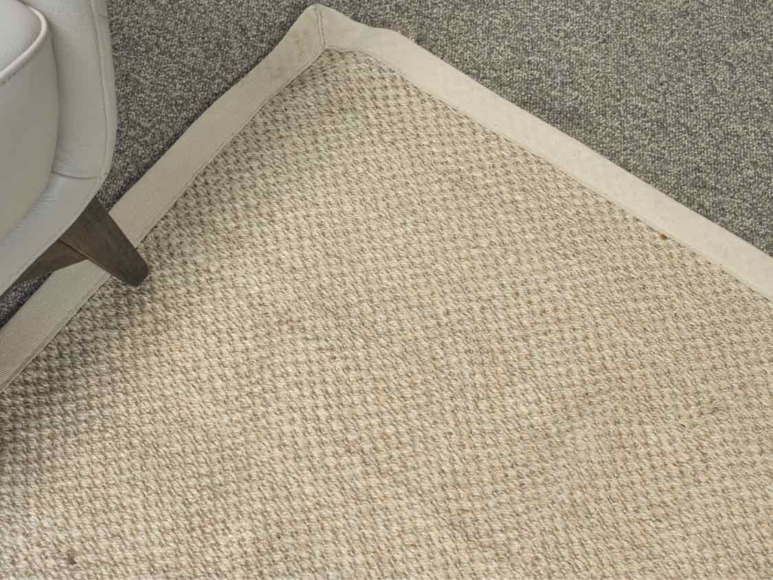 Sisal Area Rug with Border