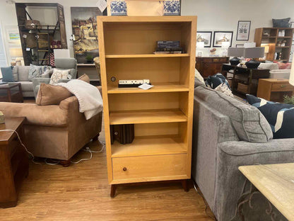 Stanley 2-Tone Mid-Century Style Bookcase