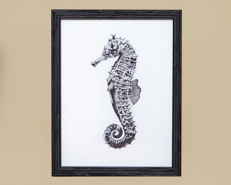 Under The Sea 'Seahorse' Framed Print