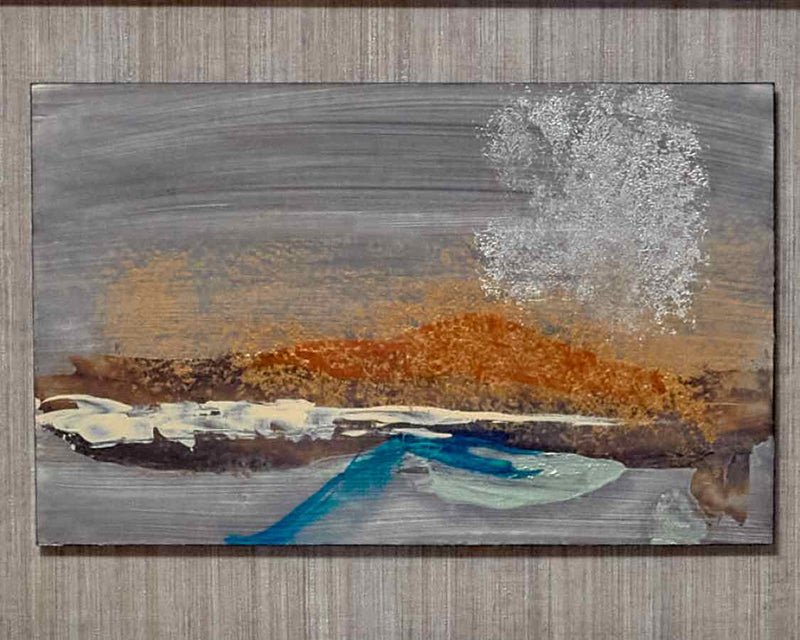 Framed Painting: Broken Landscape ll 3/3