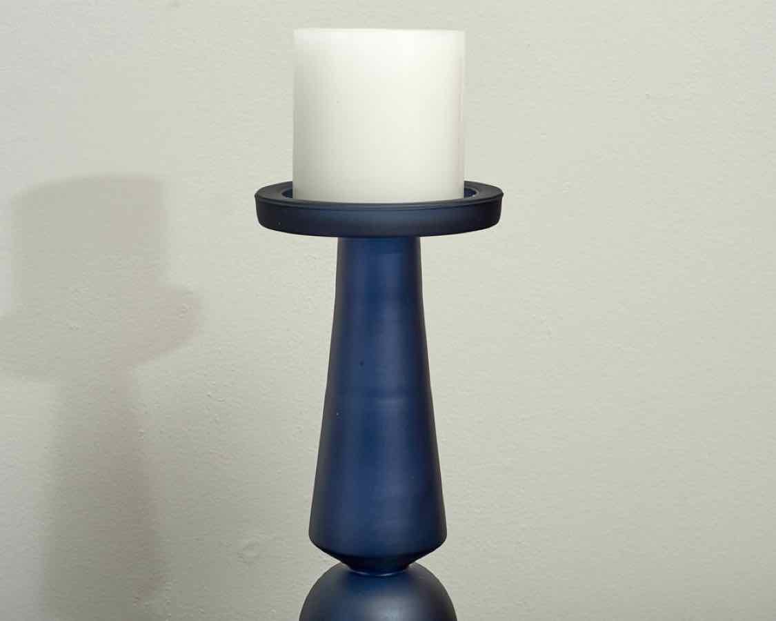 "Cassiopeia" Candleholder in Midnight Blue